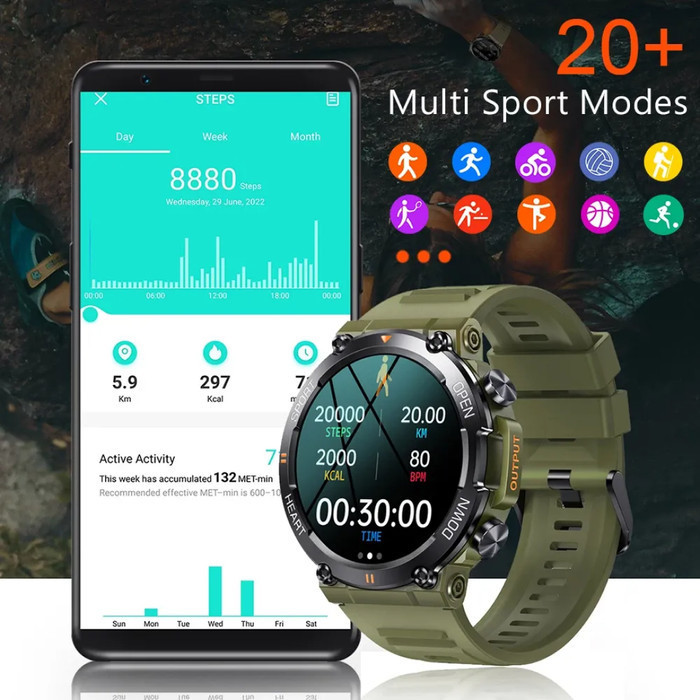 Mitimes K56 Pro Smart Watch 1.39 Inch Bt Call