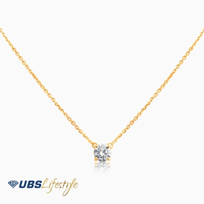Kalung Ubs Gold Le Solitaire - Kkv13861 - 17K