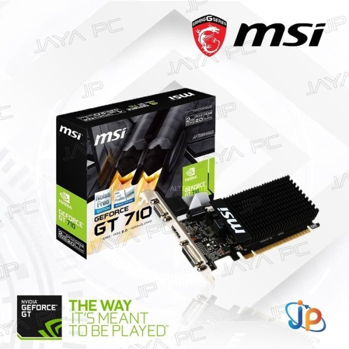 Vga Msi Geforce Gt 710 2Gb - Gt710 2 Gb Ddr3 Lp