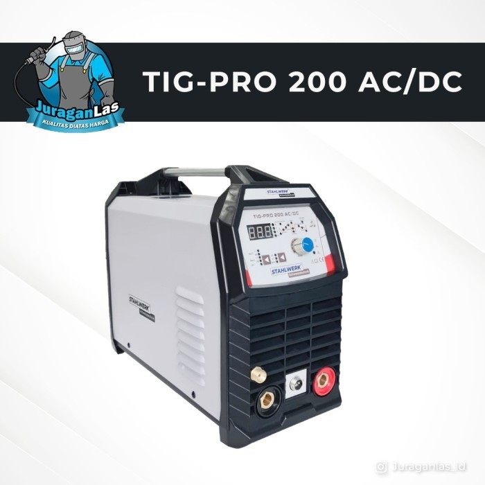 Mesin Las Ac / Dc Tig / Argon Pulse Merk Stahlwerk Tigpro-200 Termurah Terlaris Promo