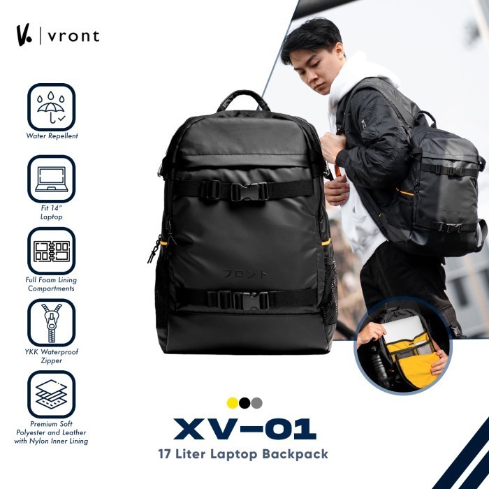 Vront Xv-01 - Backpack - Black