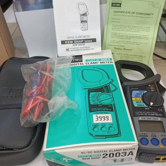Tang Amper Kyoritsu 2003A Ac Dc / Digital Clam Meter 2003A Kyoritsu
