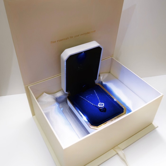 Celest - Lill Silver Necklace Jewelry Aksesoris Kalung Emas