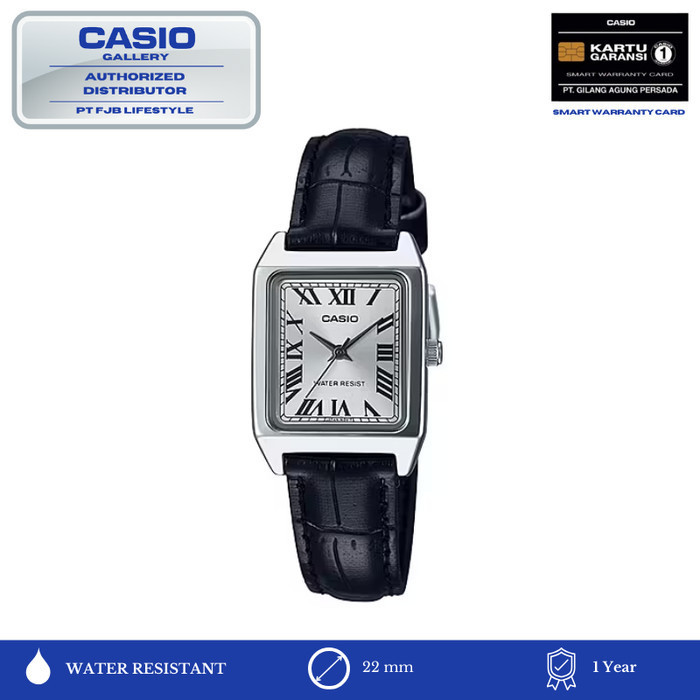Casio Jam Tangan Wanita General Ltp-V007L-7B1Udf Analog Water Resistan