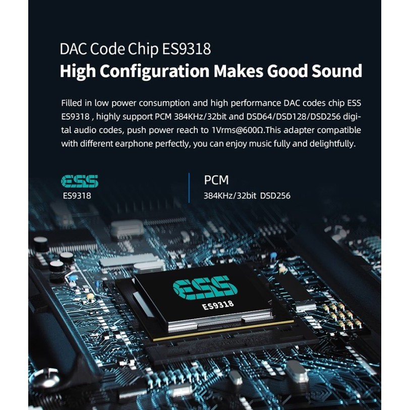 Jcally Jm45L Lightning To 3,5Mm Hires Lossless 32Bit/384Khz Dac Es9318