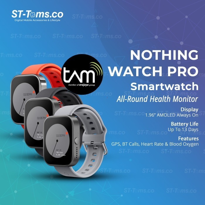 Nothing Cmf Watch Pro Smartwatch With Ip68 Amoled Display Gps Bt Calls