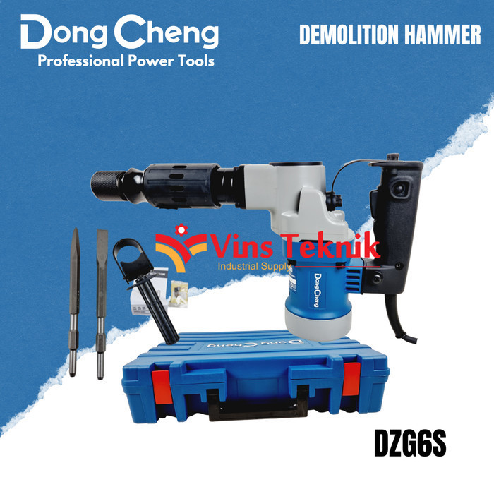 Demolition Hammer Mesin Bobok Beton Dongcheng Dzg6S Dzg6