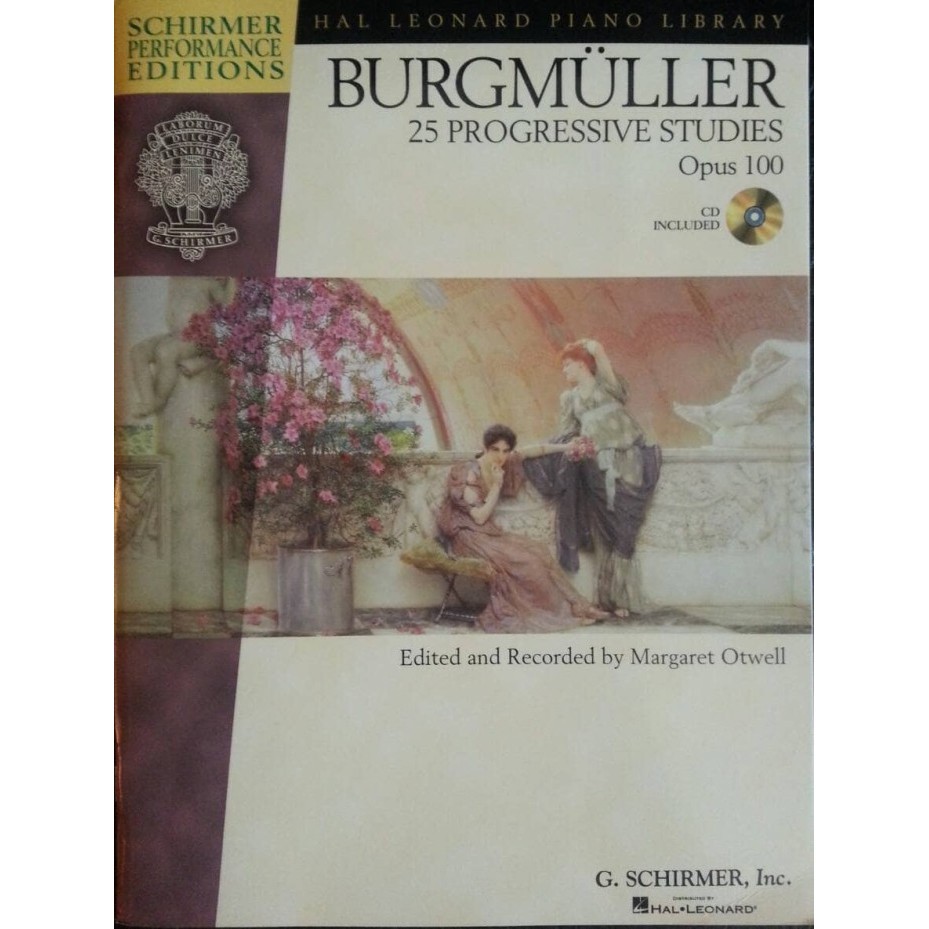 

Buku Piano Burgmuller Op.100 Cd Included