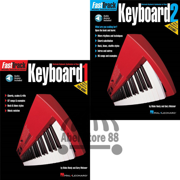 

Fasttrack Keyboard Method Book 12 Buku Belajar Keyboard Pemula