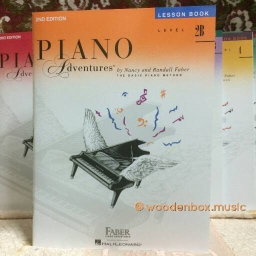 

Piano Adventures: Level 2B - Lesson Book (Faber) 2Nd Ed.