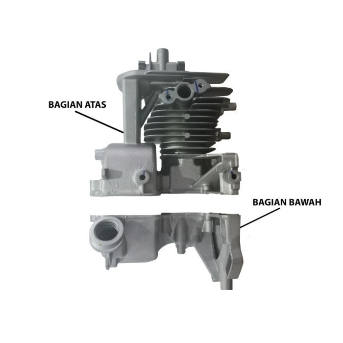 Honda Crankcase Set Assy Gx-35 Gx35 Umr 435 Mesin Potong Rumput Honda