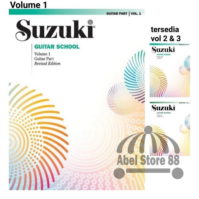 

Suzuki Guitar School Volume 123 Guitar Part Buku Gitar Pemula