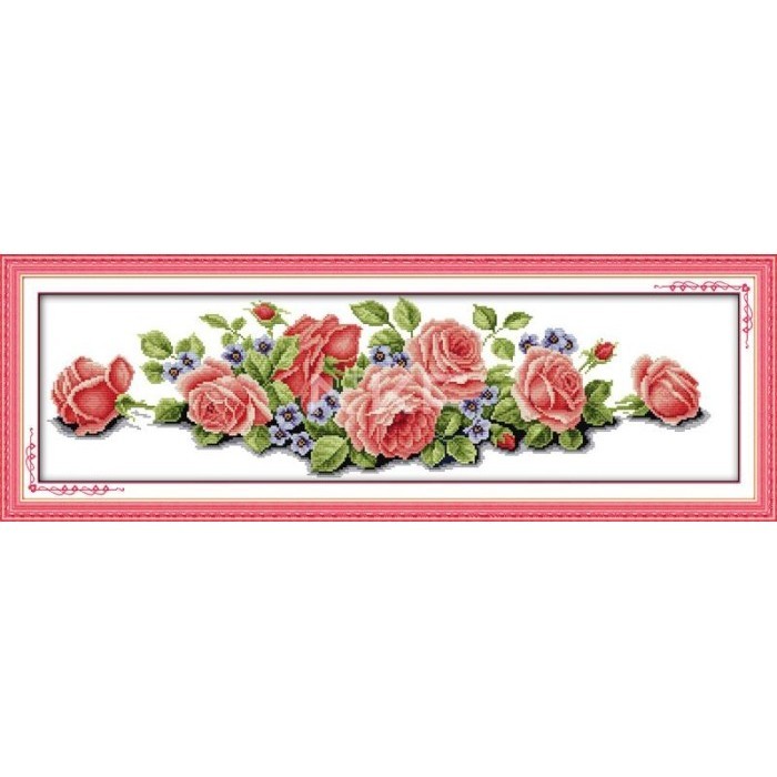 

Paket Kristikcross Stitch Pola Di Kain H030