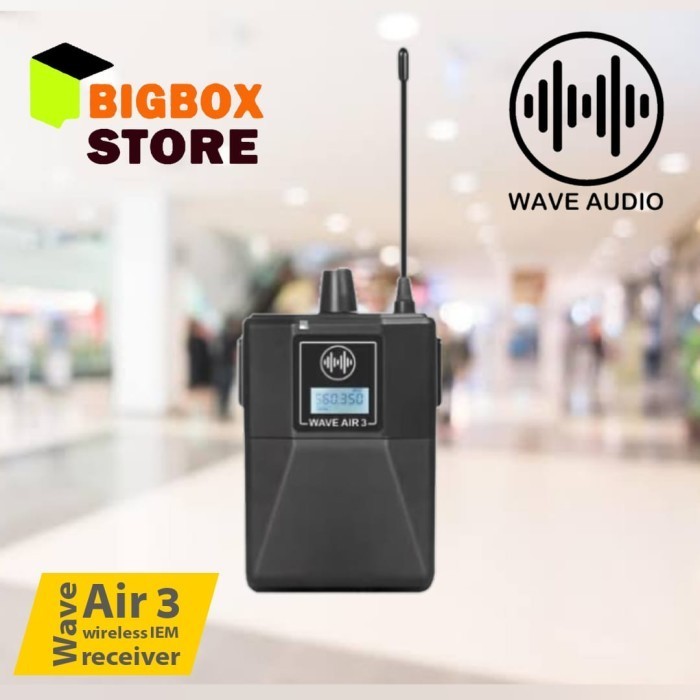 Wave Audio Monitor Wave Air 3 Receiver- Wireless Iem Receiver