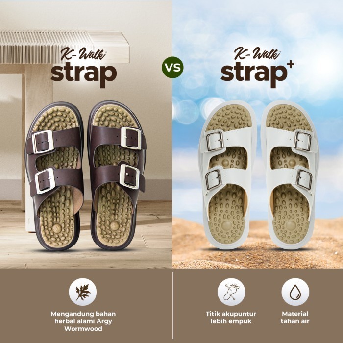 Sandal Terapi Kesehatan K Walk Deddy Mizwar Sandal Rematik Akupuntur Termurah Terlaris Promo
