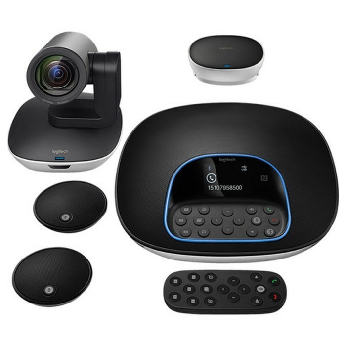 Logitech Group Video Conference Bundling With Expansions Mic Group