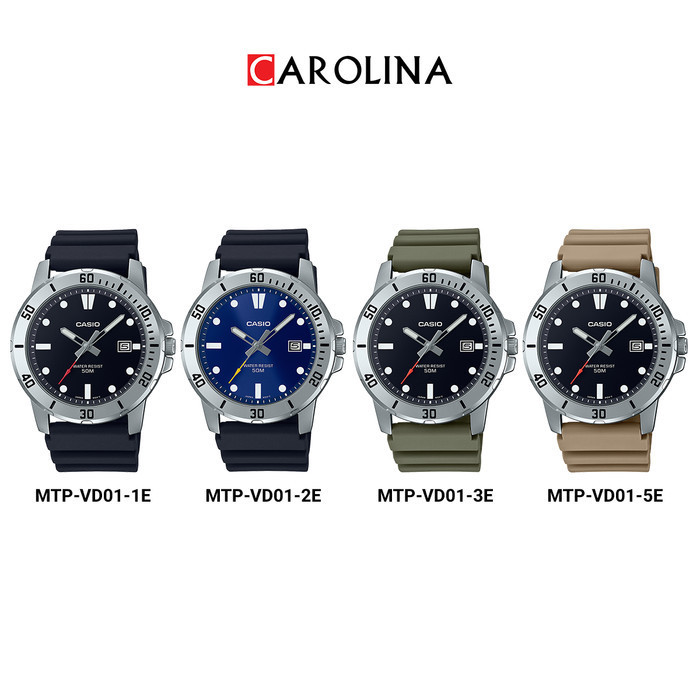 Jam Tangan Casio Mtp-Vd01-5E Pria
