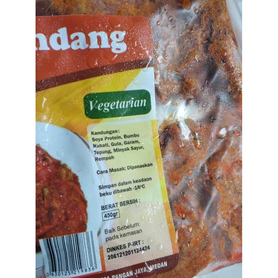 

Vegood AYAM RENDANG Vegan 450gr / Daging Rendang Ayam Instant Halal LC
