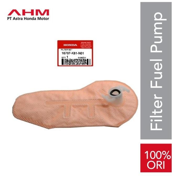yang dicari] FILTER FUEL PUMP BEAT FI ESP VARIO 125 16707-K81-N01 ORI AHM