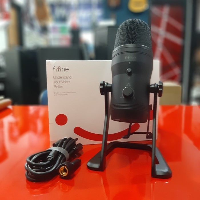Multi Pattern Usb Condenser Mic Fifine K690 Podcast Asmr Zoom