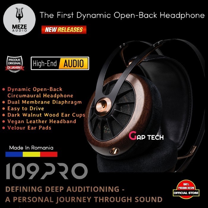 Meze Audio 109 Pro / 109Pro Premium Dynamic Open-Back Headphone Termurah Terlaris Promo