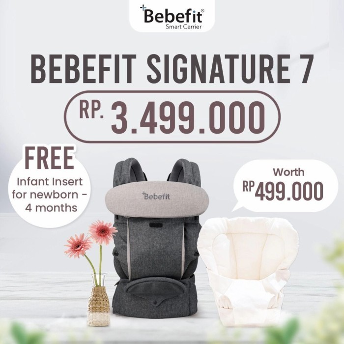 Korea Bebefit Foldable Baby Carrier - Hip Seat Gendongan - Dark Navy