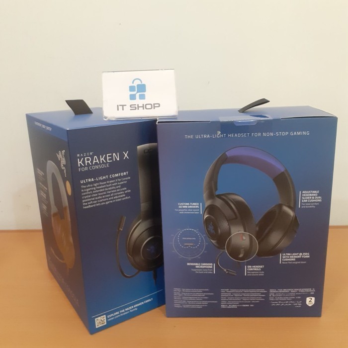 Razer Headset Kraken X - Black