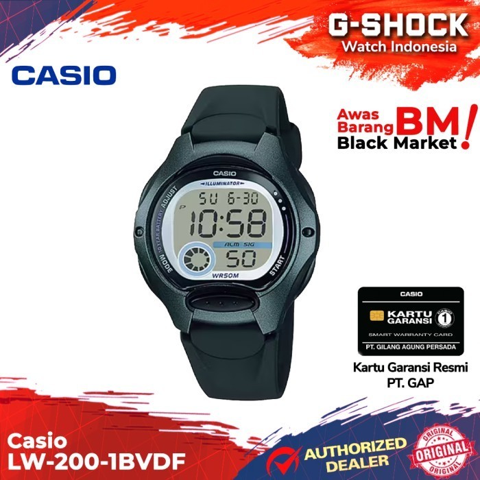 Casio General Lw-200-1Bvdf Lw-200-1B Lw-200 Lw200 Lw 200 Termurah Terlaris Promo