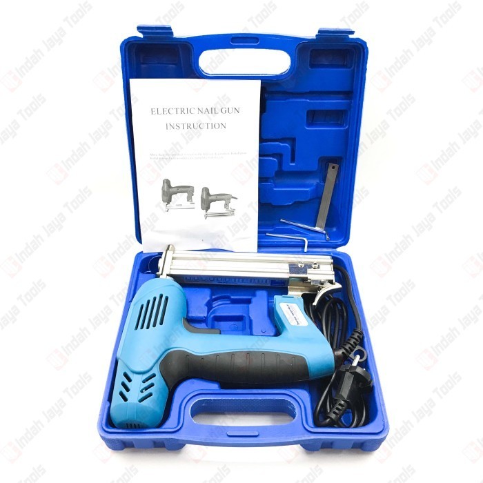 Benz Bz5822 Electric Nailer 2 In 1 Mesin Paku Staples Tembak Listrik