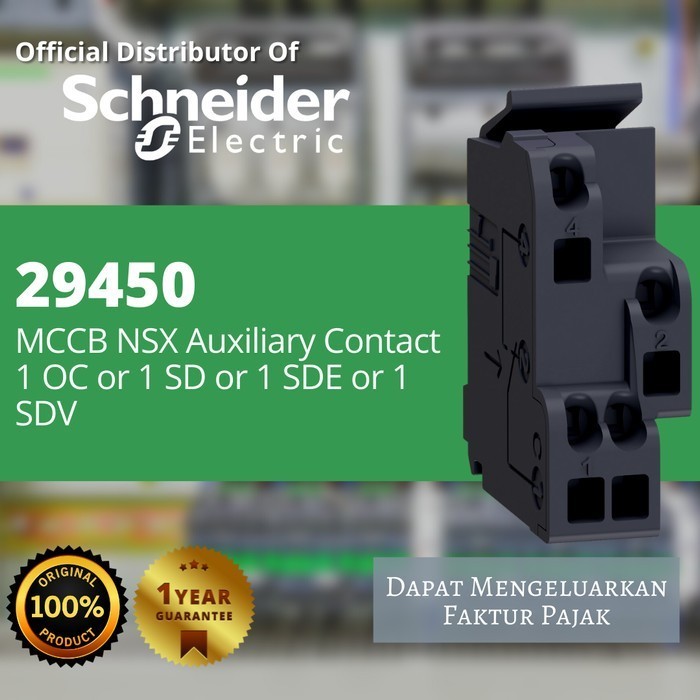 Mccb Schneider Auxiliary Contact Untuk Mccb Cvs/Nsx - 29450