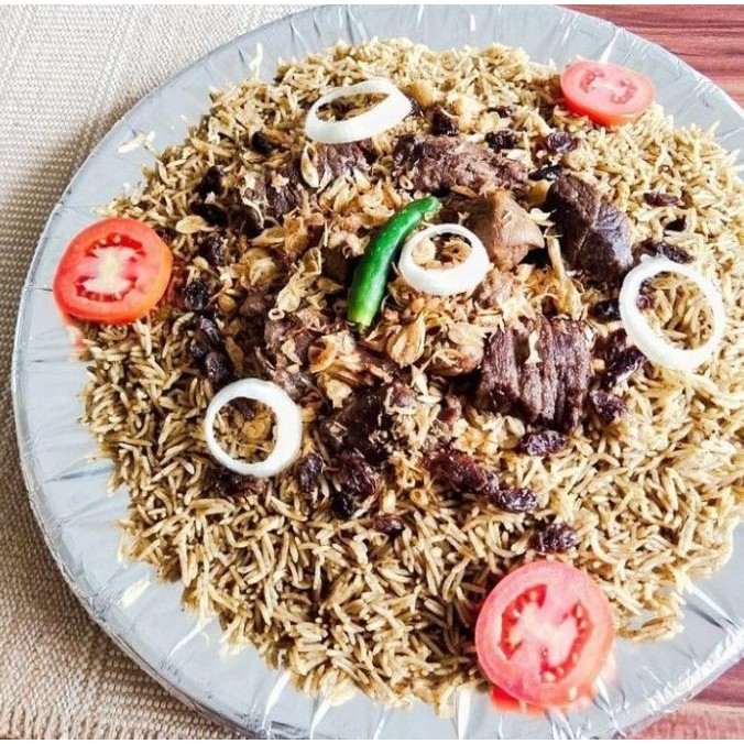 

paket nasi kebuli instan GBM