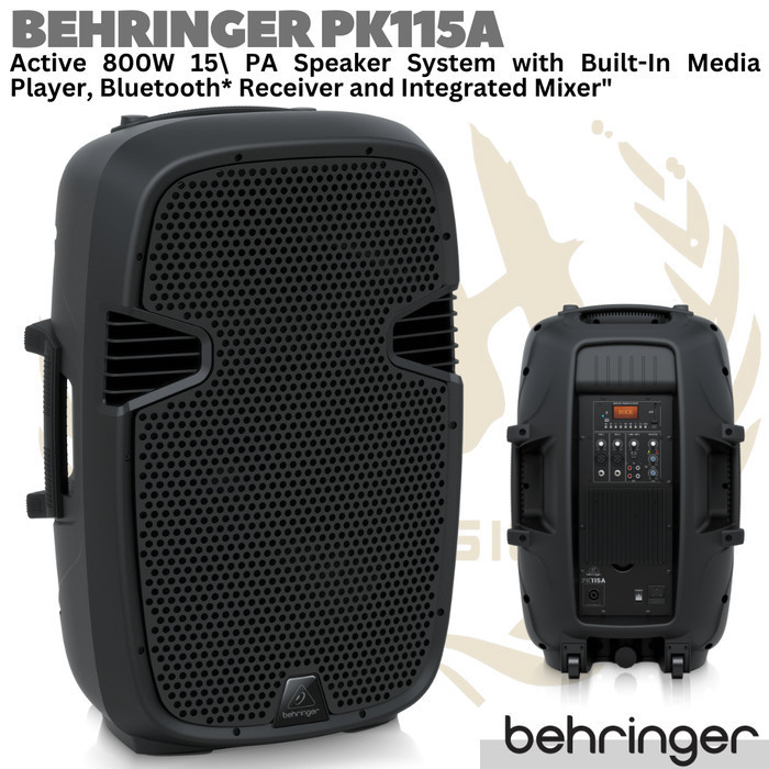 Behringer Pk115A Active 800W 15 Inch Pa Speaker System Spiker Aktif
