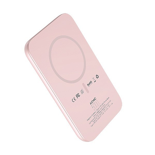 Acmic Magbank Mw5 Mag. Wireless Pb - Pink
