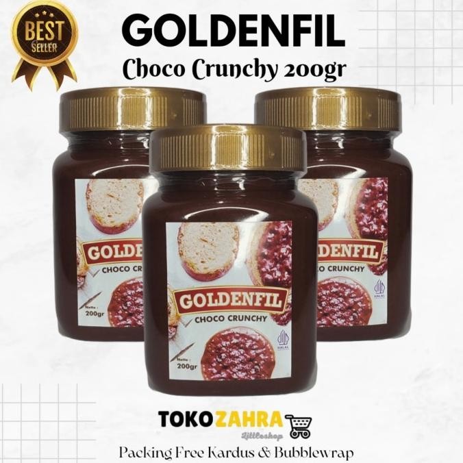 

cusss order] Goldenfil Choco Crunchy share in Jar 200gr