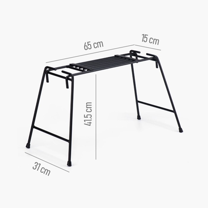 Rak Gantung Masak Naturehike Nh20Sk012 Small Cooking Iron Shelf