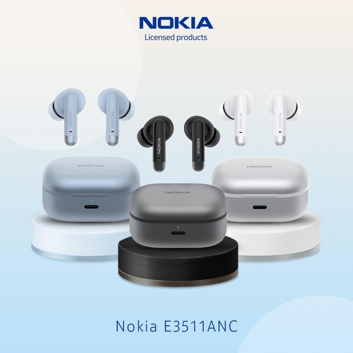 Nokia E3511 Anc True Wireless Earphones Tws Low Latency Hd - Blue