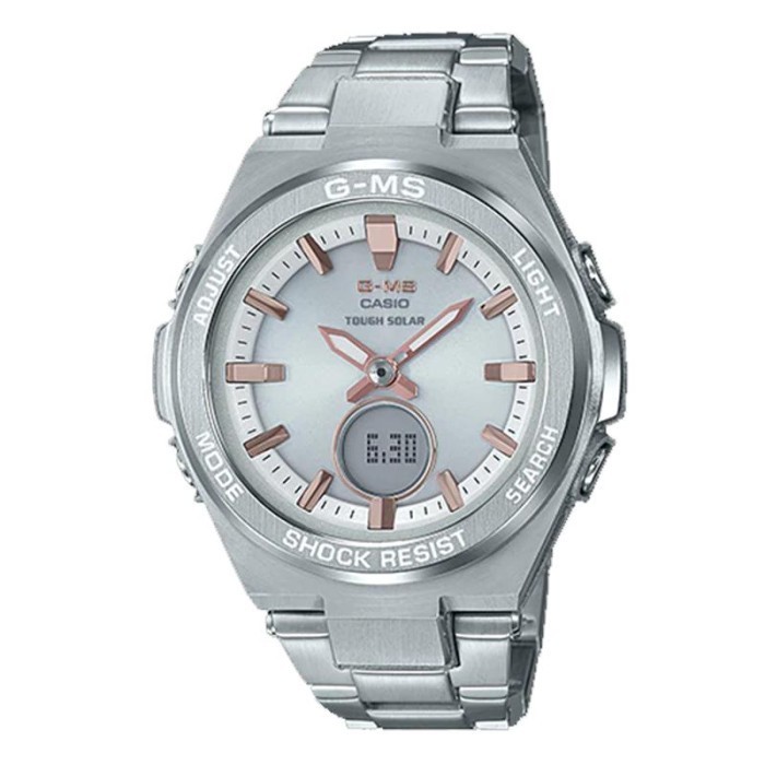Casio Original - Baby G Gms Msg S200D 7A 7 Jam Tangan Wanita Stainless