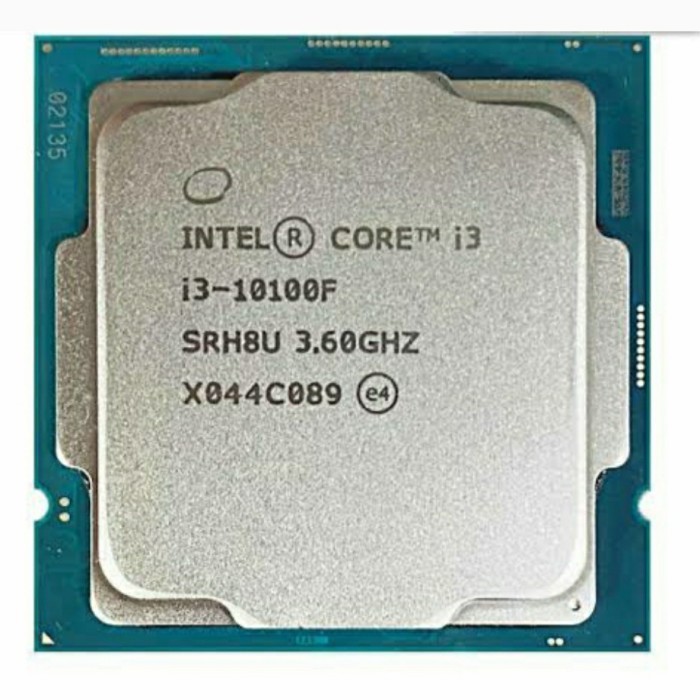 Intel Core I3 10100F Tray - Intel Gen 10 - Lga 1200 Termurah Terlaris Promo