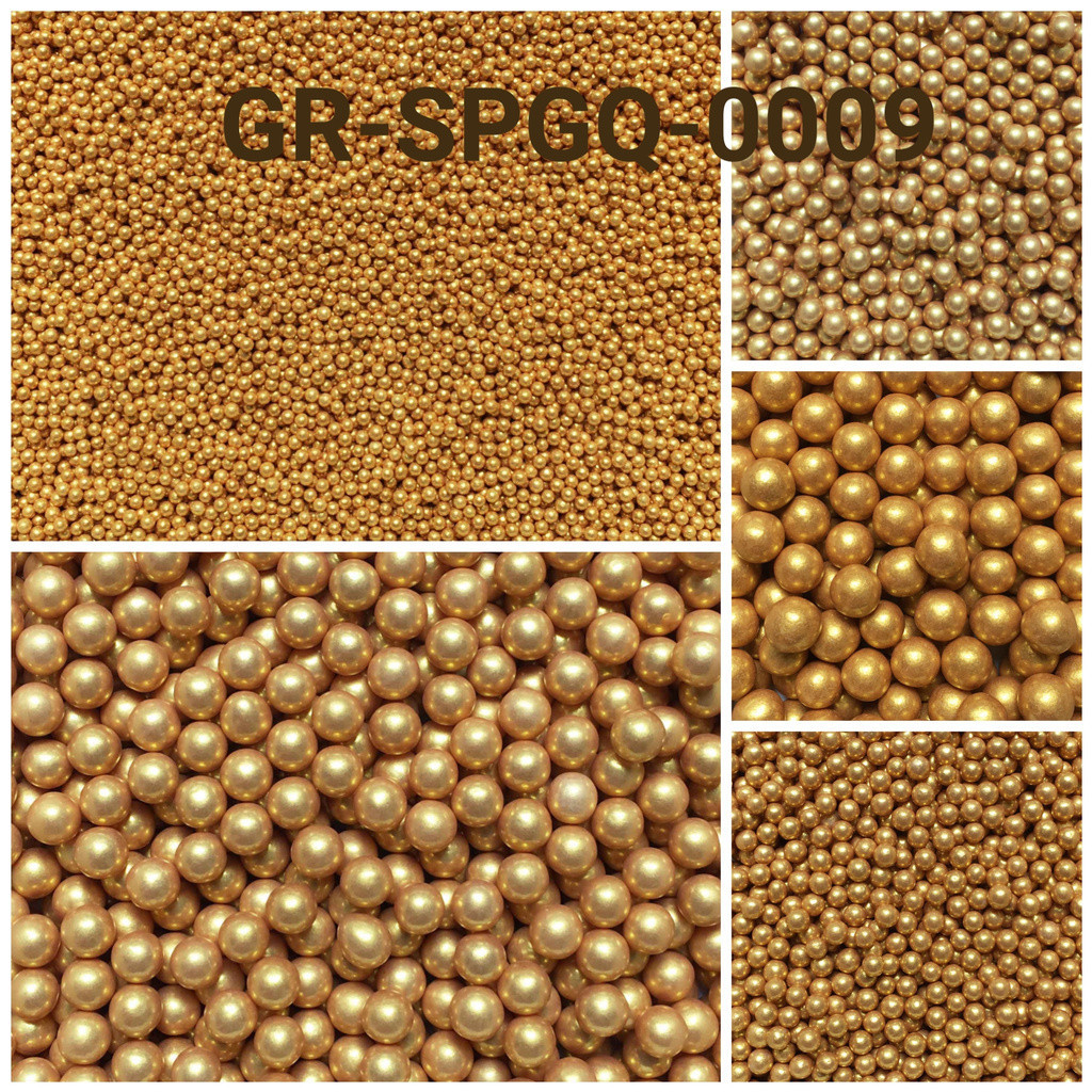 

Gr-Spgq-0009 Sprinkles Sprinkle Sprinkel 250Gr Mutiara Gold Emas Yamama Baking Grosir Sprinkles Cake