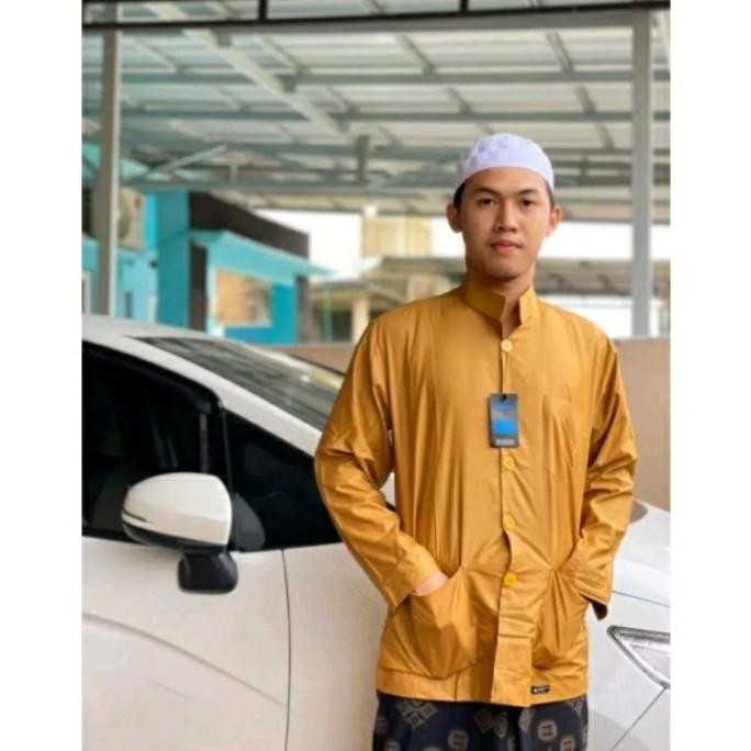 Baju Koko Ammu Original Xxl Putih Xxxl Baju Koko Pria Dewasa Big Size