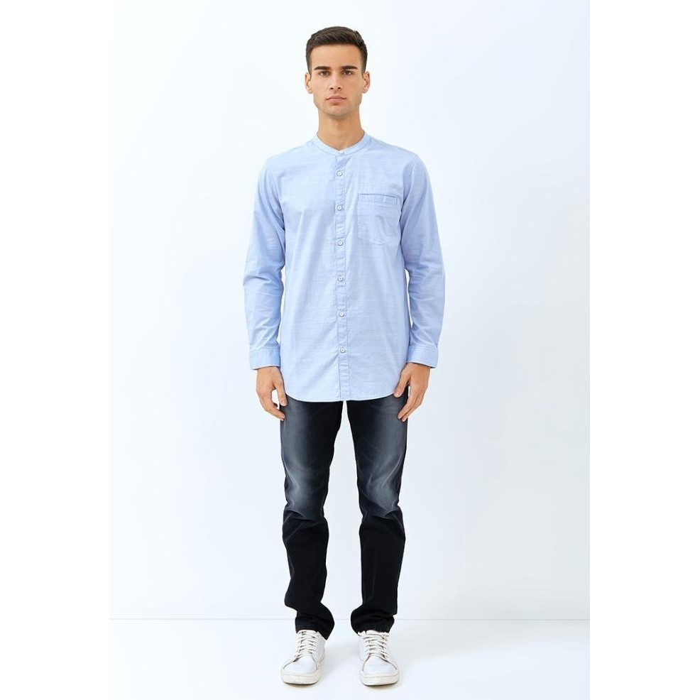 Baju Koko Pria Lengan Panjang Lois Jeans Original Kll346Lb