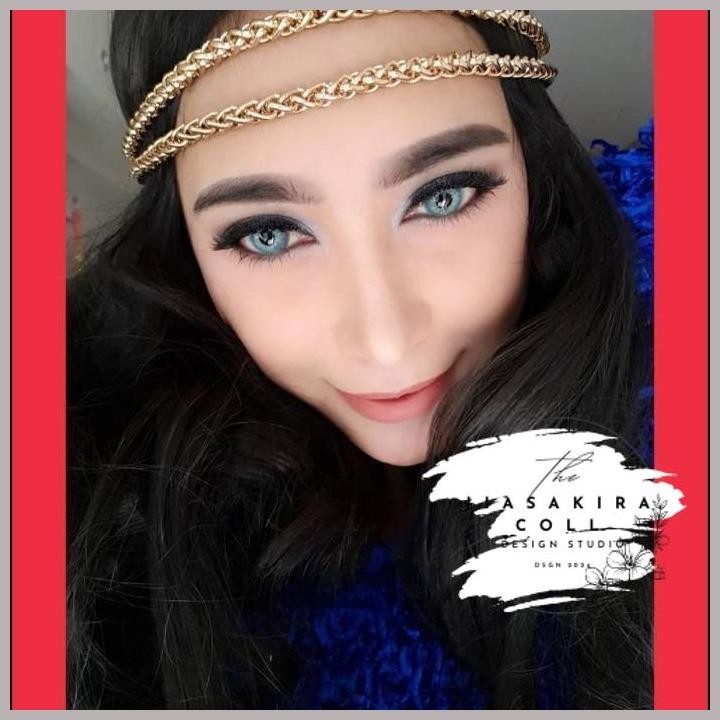 BEST PRODUK SOFTLENS MY EYES MINUS (-5.50 S/D -6.00) GREY, GRAY BROWN 14.5MM 