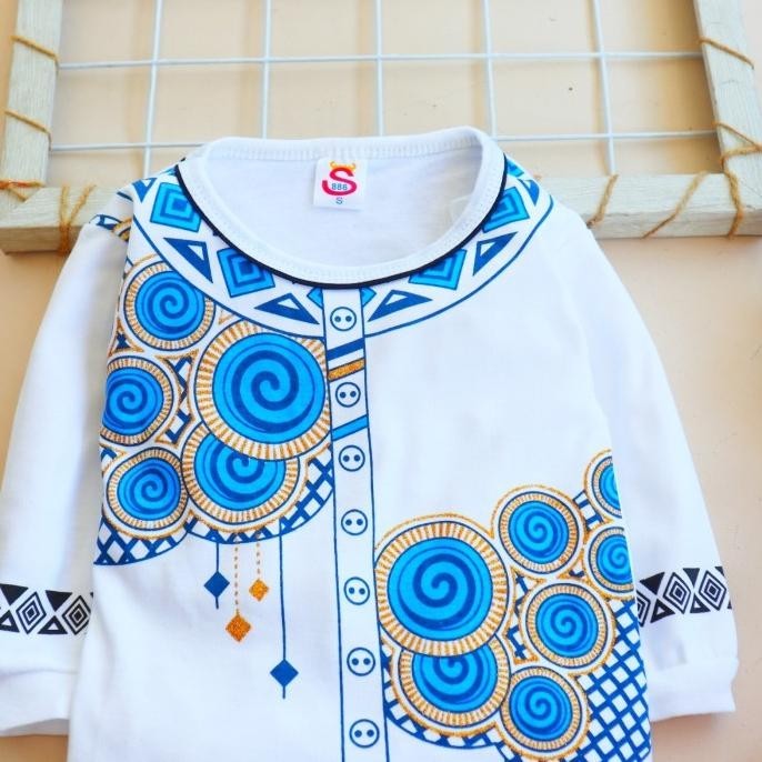 Setelan Baju Koko Anak Bayi Laki Laki Cowok Usia 6 Bulan - 2 Tahun-06