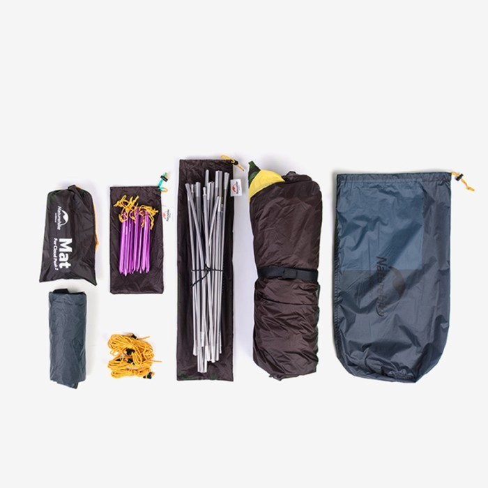 Tenda Cloud Peak 2 15D Naturehike Nh19K240-Y 2P Orang Dome Camping