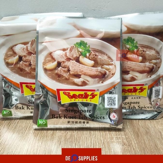 

Seah's Singapore Bak Kut Teh Spices 32g- Bumbu Bakut Teh Bak Kuet Seah