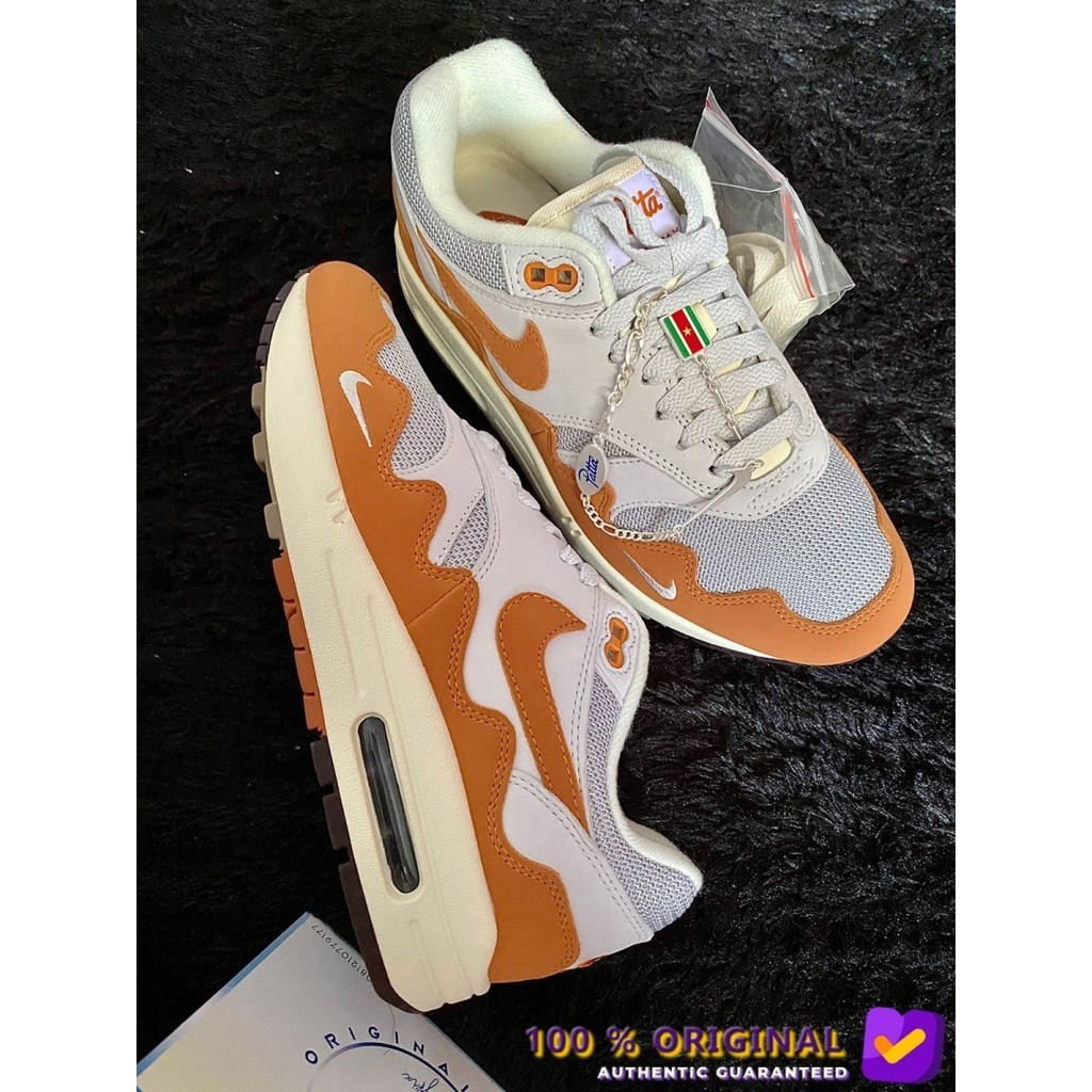 Nike Air Max 1 x Patta Waves Monarch (With Bracelet) - EU 39