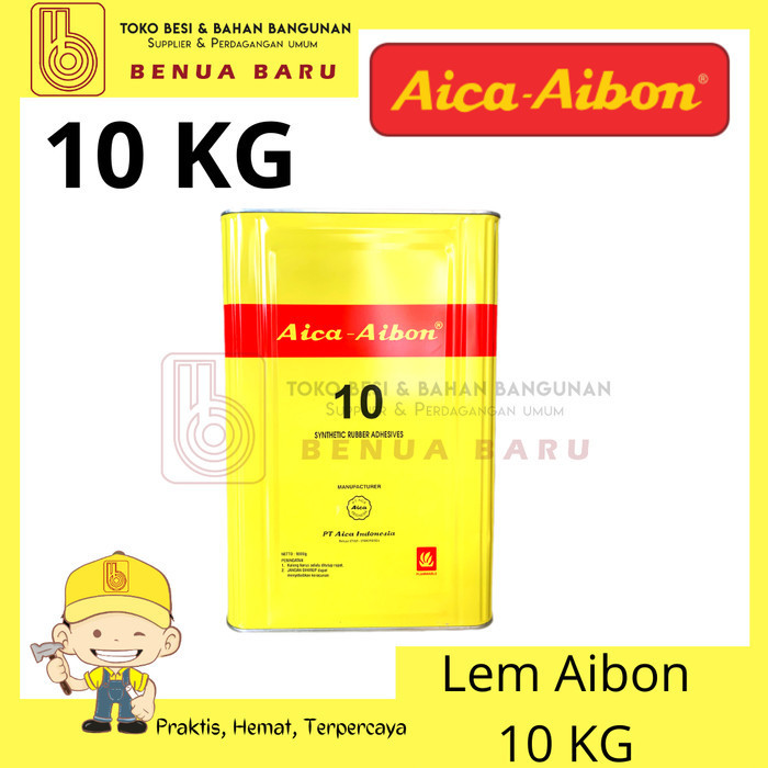 LEM AICA AIBON 10 KG / LEM KUNING 10 KG / LEM SERBAGUNA 10 KG AIBON