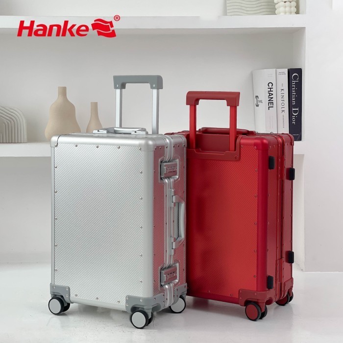 Hanke Koper Full Aluminium Kabin & Bagasi Hk001 Koper Kabin Anti Gores