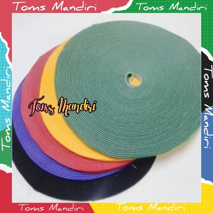 

1 ROLL PEREKAT KABEL / PERAPIH KABEL WARNA LEBAR 1 CM