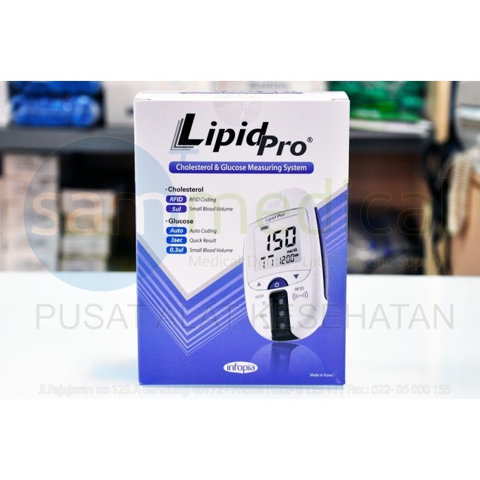 Lipid Pro Kolesterol Trigliserida Hdl Ldl Glucose Meter